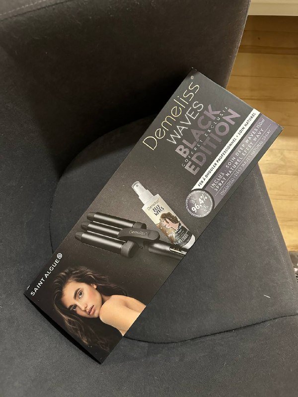 Плойка для волос Demeliss Waves Black Edition 4