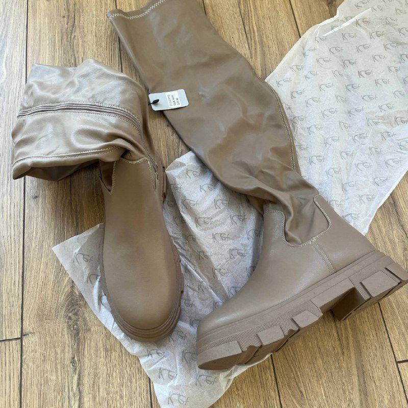 Синий атласный комплект брюки и блузка 5