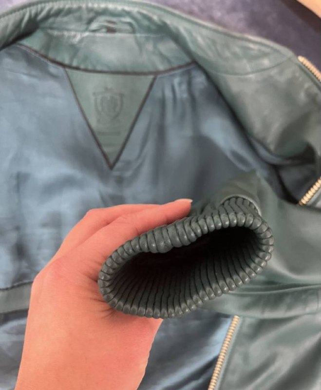 Кожаная куртка Massimo, размер XS 6