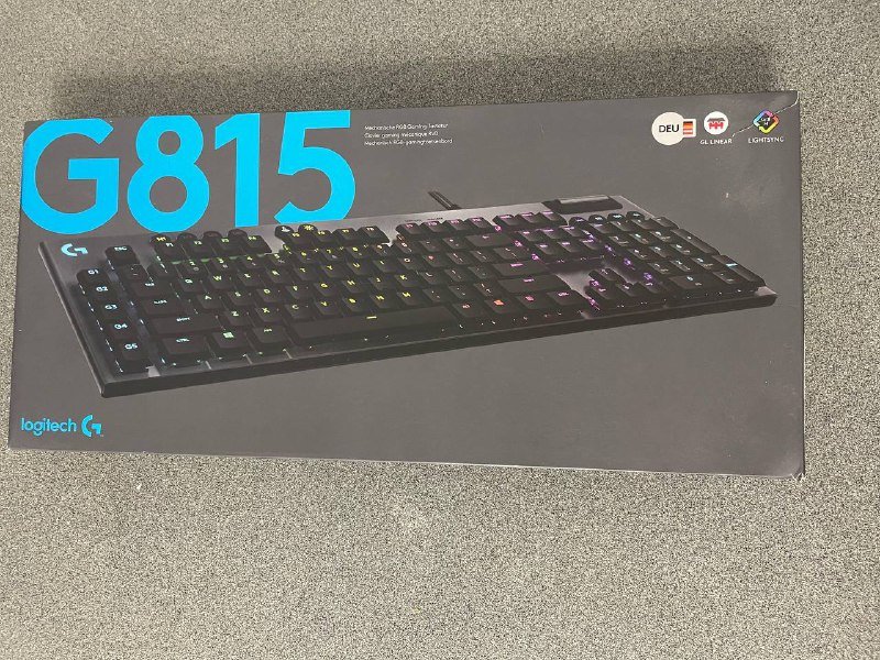 Logitech G815 клавиатура 4