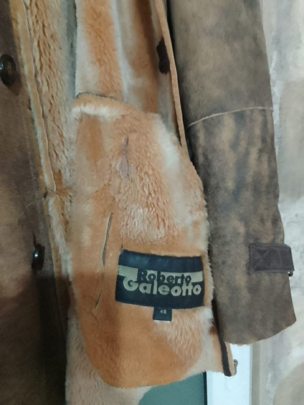 Мужская дубленка из натуральной овчины 2