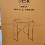 Стол Desk ASTRUP 40x60 чёрный 1