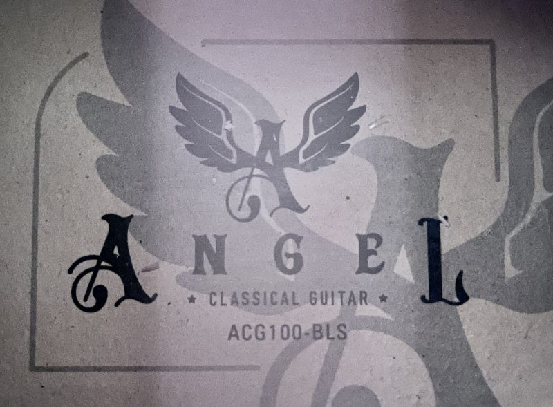 Классическая акустическая гитара Angel ACG100-BLS 2