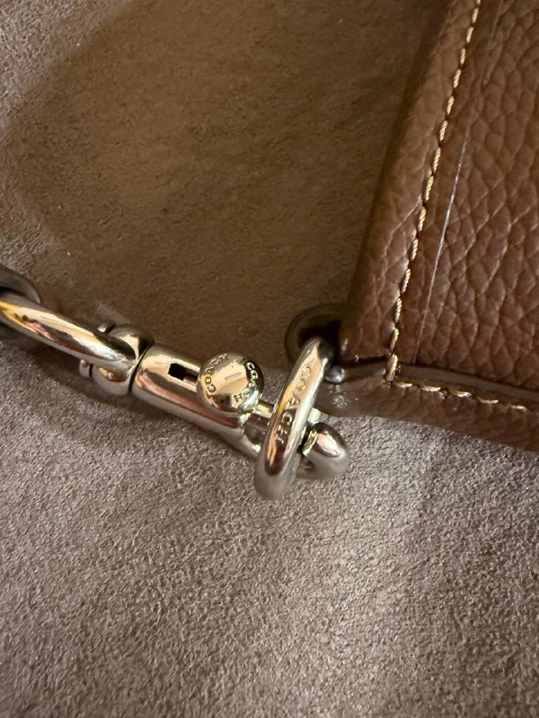 Сумка Coach оригинал коричневая 4
