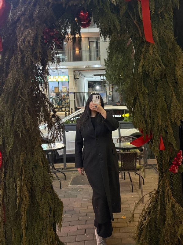 Пальто темно-серое из шерсти XL Studio