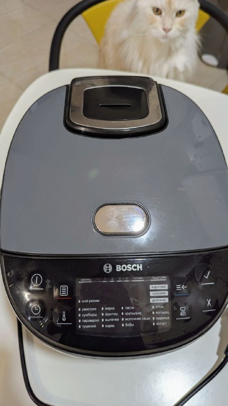 Мультиварка Bosch с пароваркой
