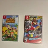 თამაშები Nintendo Switch-ისთვის: Super Mario Odyssey, Animal Crossing New Horizons 1