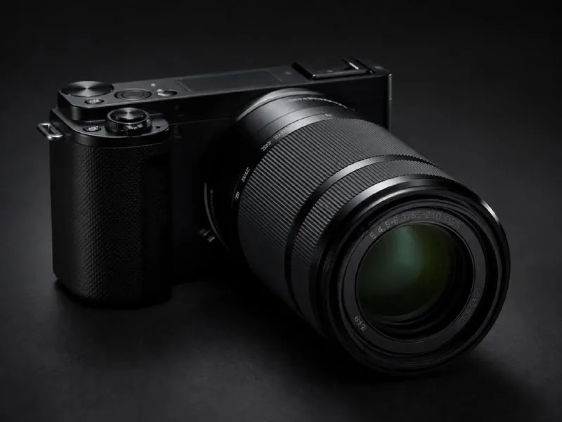 Sony ZV-E10, объектив Sony E 55-210 OSS 1