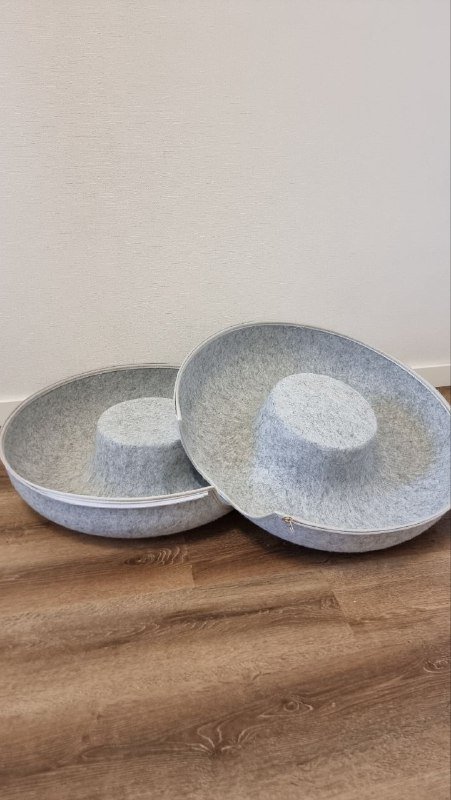 Лежанка бублик для кошек 5