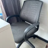 Черный столик, письменный стол, стул, зонтик, шпаклевка 4