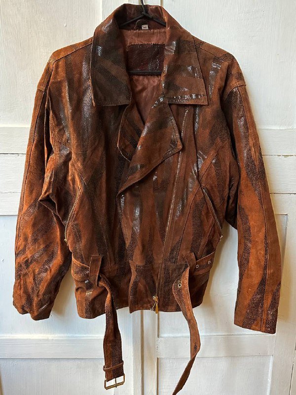 Куртка косуха натуральная кожа размер L