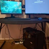 Игровой ПК, мониторы Odyssey G55A и Samsung F22T350FHI 2
