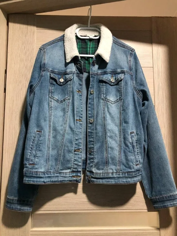 Женская джинсовка oversize 1