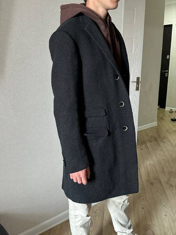 Пальто мужское демисезонное базовое 2
