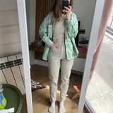 Рубашка H&M, джинсы Gloria Jeans 1