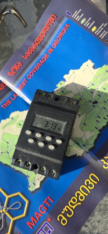 Таймер ZYT16G трехканальный для автоматизации нагрузки