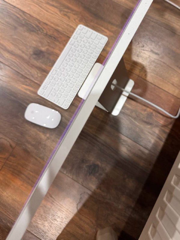 iMac M1 2021 Silver с мышкой и клавиатурой 3