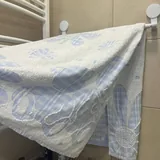 Детская ванночка, подставка, ковшик, игрушки, губка, полотенце 10