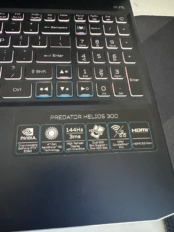 Acer Predator Helios 300 gaming laptop 5