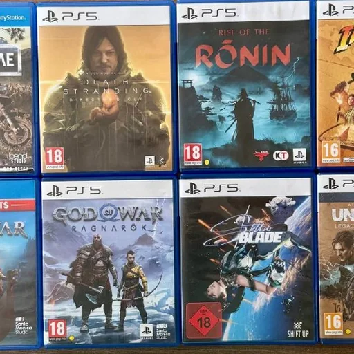 Игры на дисках для PS4 и PS5