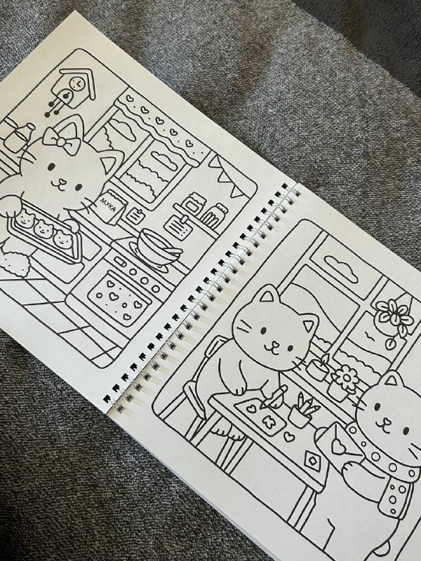 Раскраска антистресс, карандаши