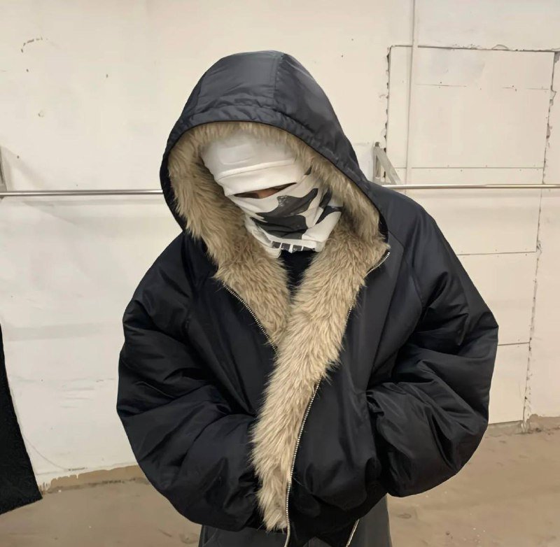 Двухсторонняя куртка с мехом 2