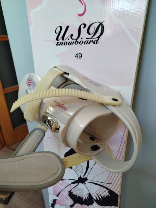 Сноуборд USD, крепления, ботинки Morrow, чехол для сноуборда 4