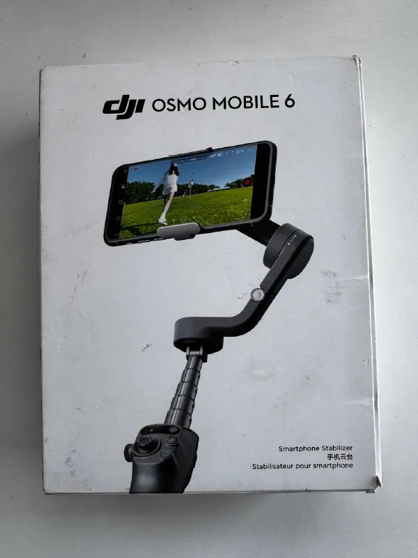 Гироскоп DJI Osmo Mobile 6, магнитный зажим, штатив 1