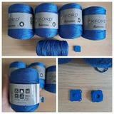 Наборы пряжи Oxford Makrome, Alize Lanagold 800, Alize Cotton Gold 1