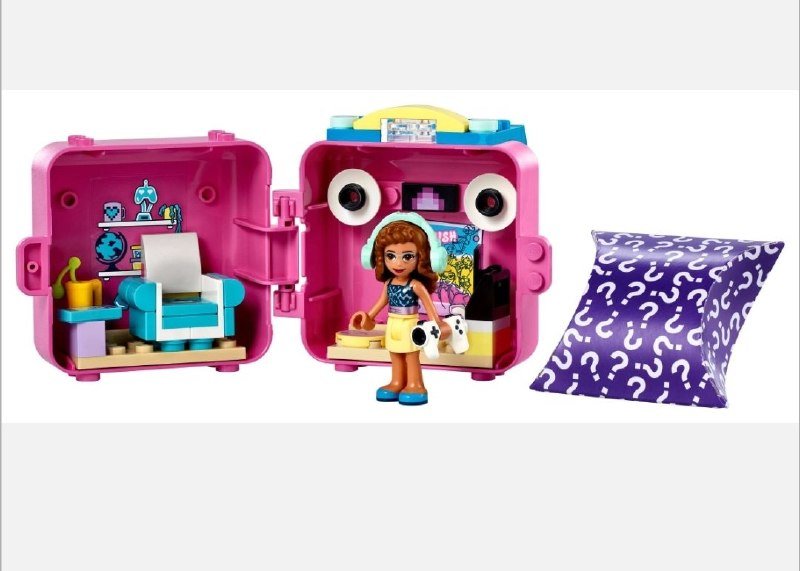 Lego Friends Olivia's Gaming Cube, Emma's Fashion Cube 3