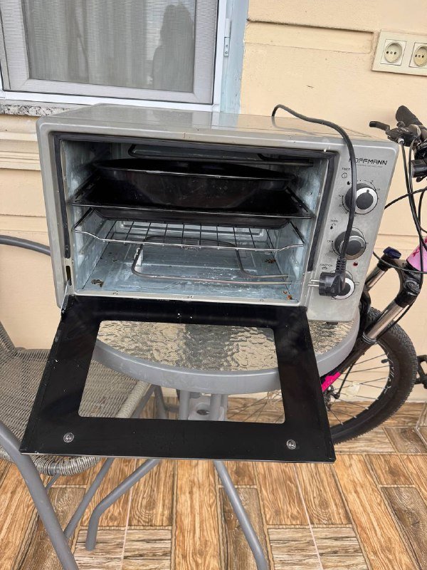 Духовка с двумя протвинями и решеткой 2