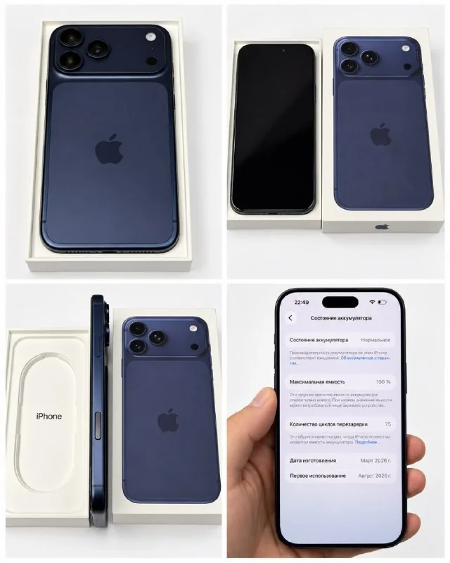 iPhone 17 Pro Max 256GB Blue
