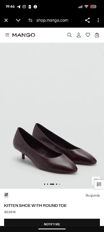 Туфли Mango, новые, 38 размер 1