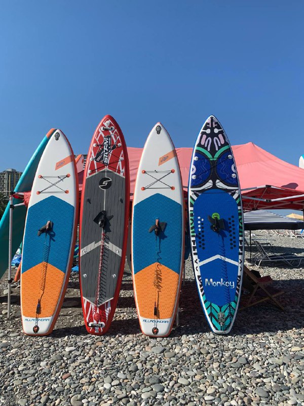 Готовая SUP-точка с 10 сапбордами и оборудованием 2