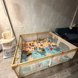Развивающий коврик с 4 бортиками 1