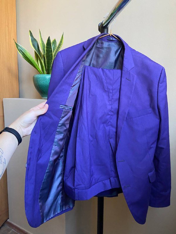 Фиолетовый костюм, увлажняющий крем, кожаная сумка, игра Spiderman PS4, источник бесперебойного питания, скейтборд, ортопедическая подушка, свадебная фата, джинсовая жилетка 6