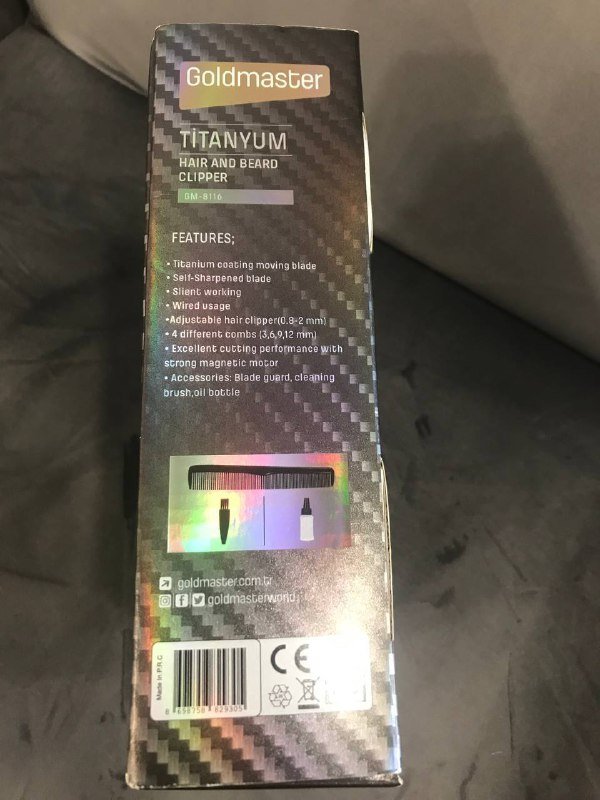 Машинка для стрижки Goldmaster Titanyum 2