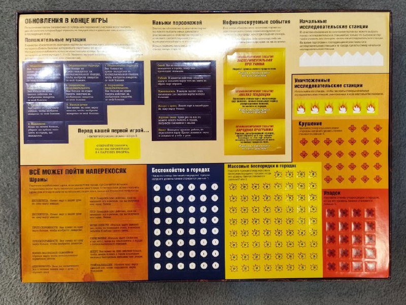 Настольная игра Пандемия наследие, 1 сезон 3