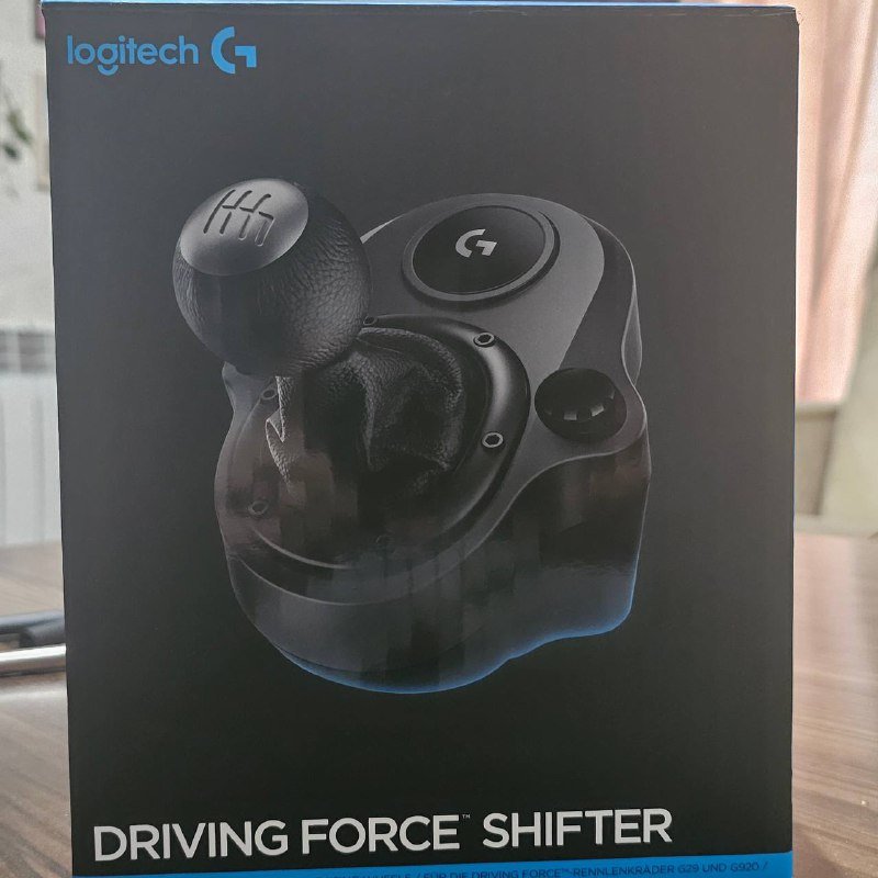 Logitech G923 Driving Force руль и коробка передач 8