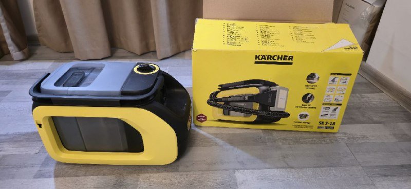 Электрохимчистка Karcher с аксессуарами