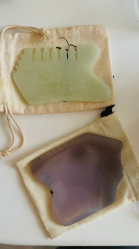 Гуаша агатовый и нефритовый комплект 5