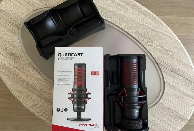 Игровой микрофон HyperX QuadCast 4