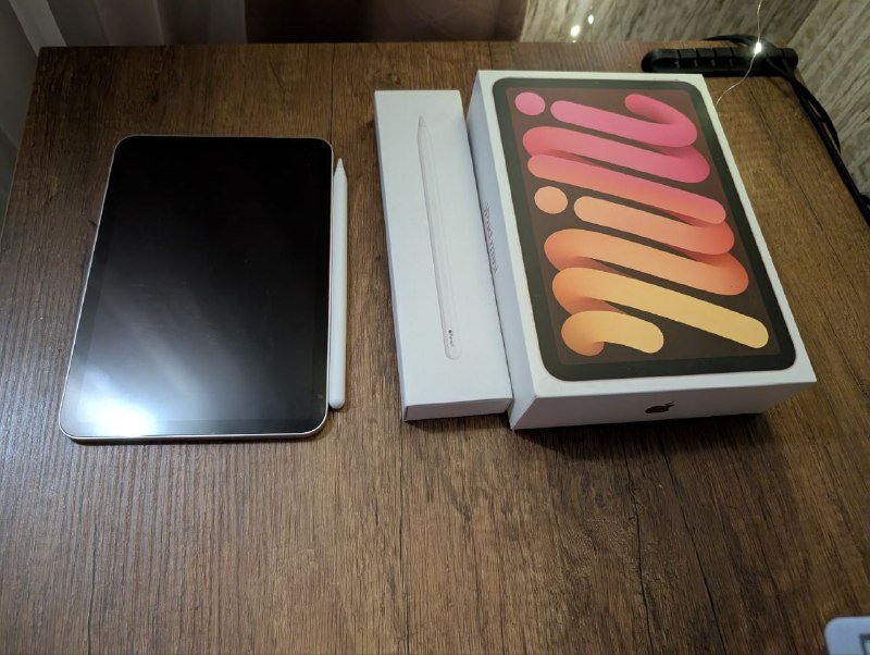 Ipad mini 6 256GB pink, Apple pencil 2 3
