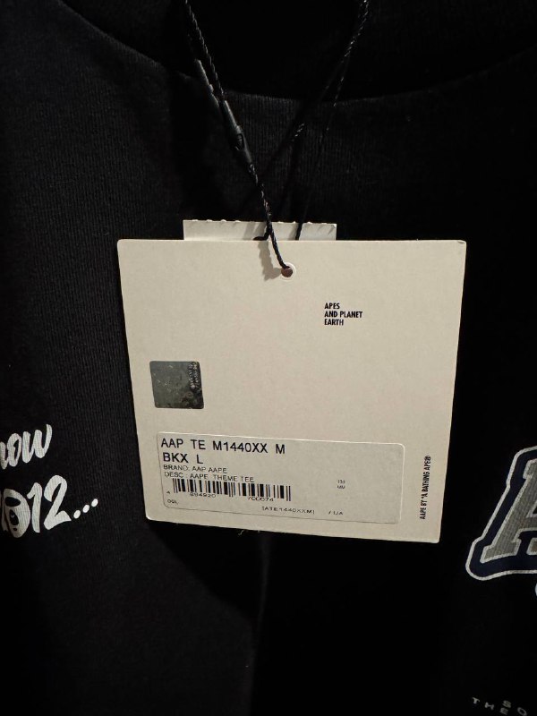 Футболка AAPE By a bathing ape Размер L Оригинал 4