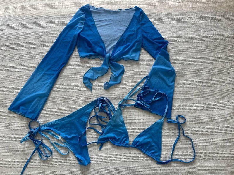 Шорты, майки, боди, платья, кофточки, купальник с болеро 4