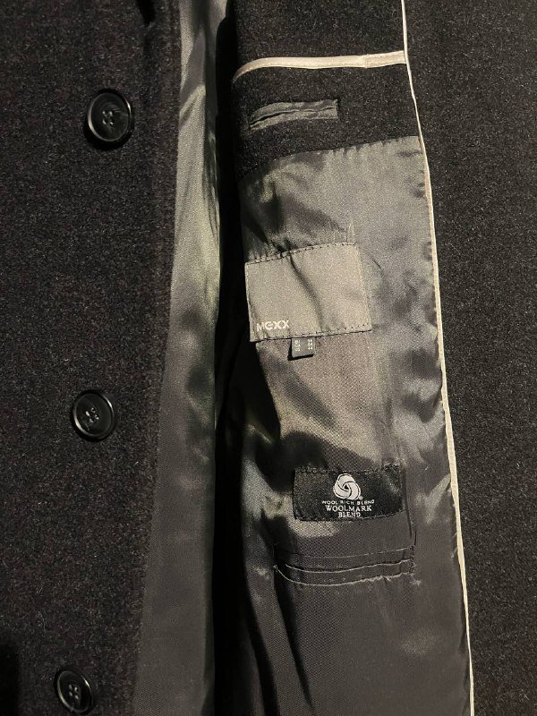 Пальто Mexx темно-серое мужское 3