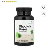 Rhodiola Rosea, 120 капсул 1