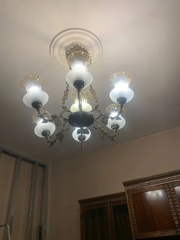 Винтажная люстра 1