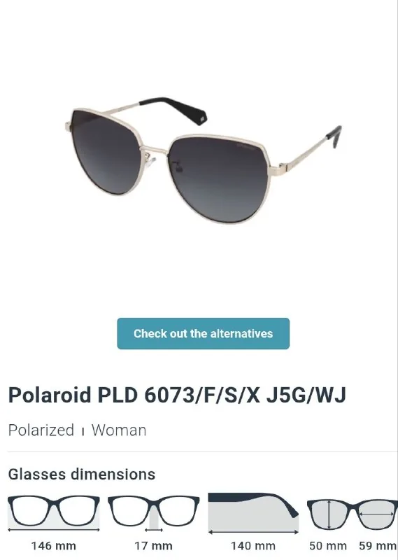 Солнцезащитные очки Polaroid 1