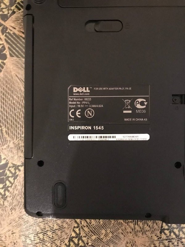 ноутбук Dell Inspiron 1545 3